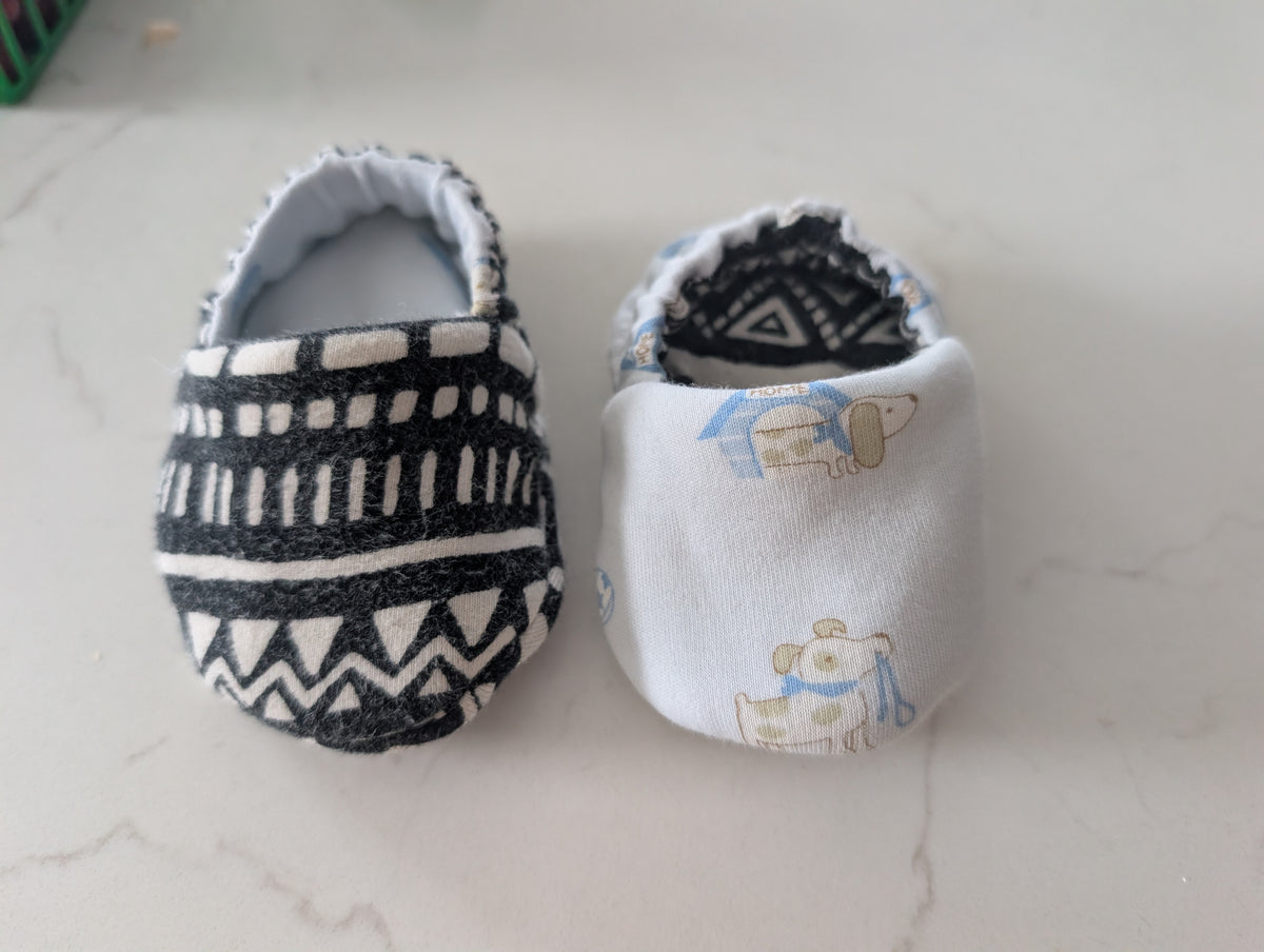 Reversible Baby Slippers