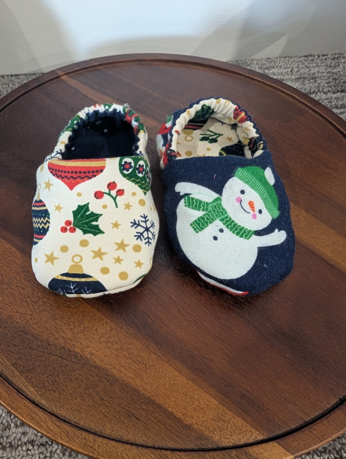 Reversible Baby Slippers