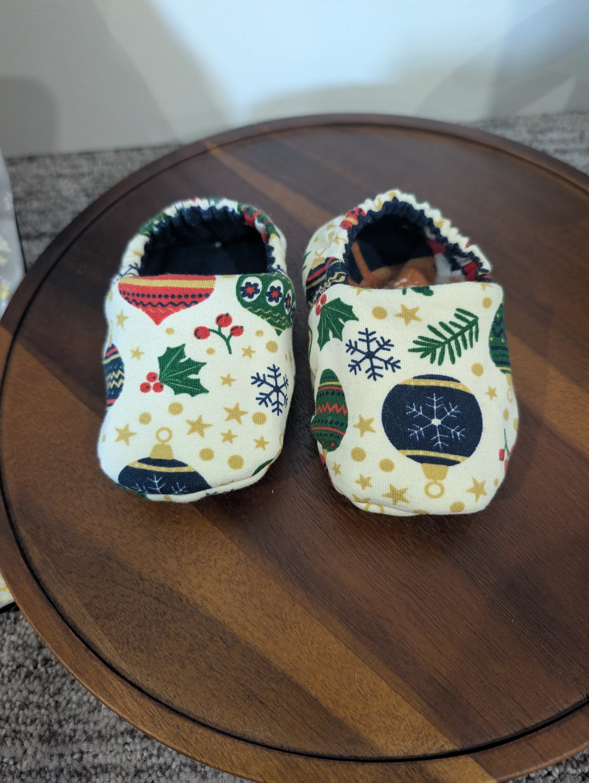 Reversible Baby Slippers