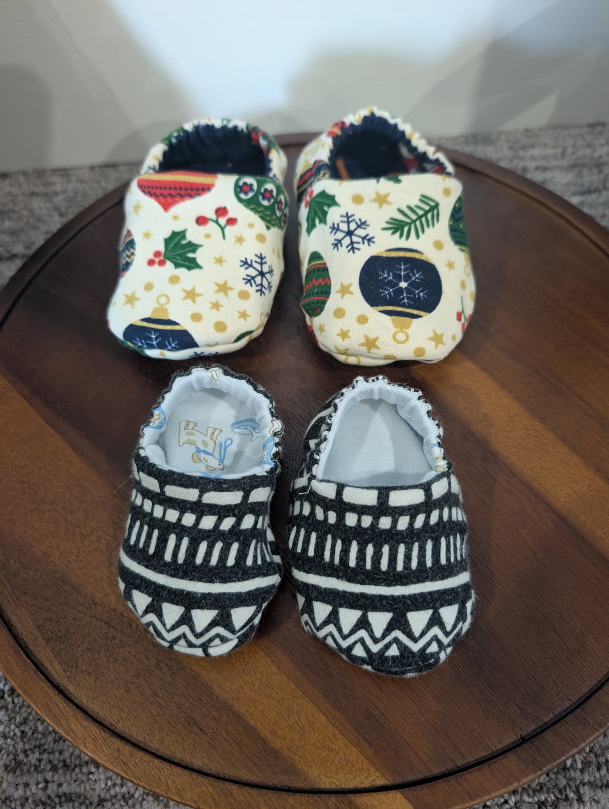 Reversible Baby Slippers
